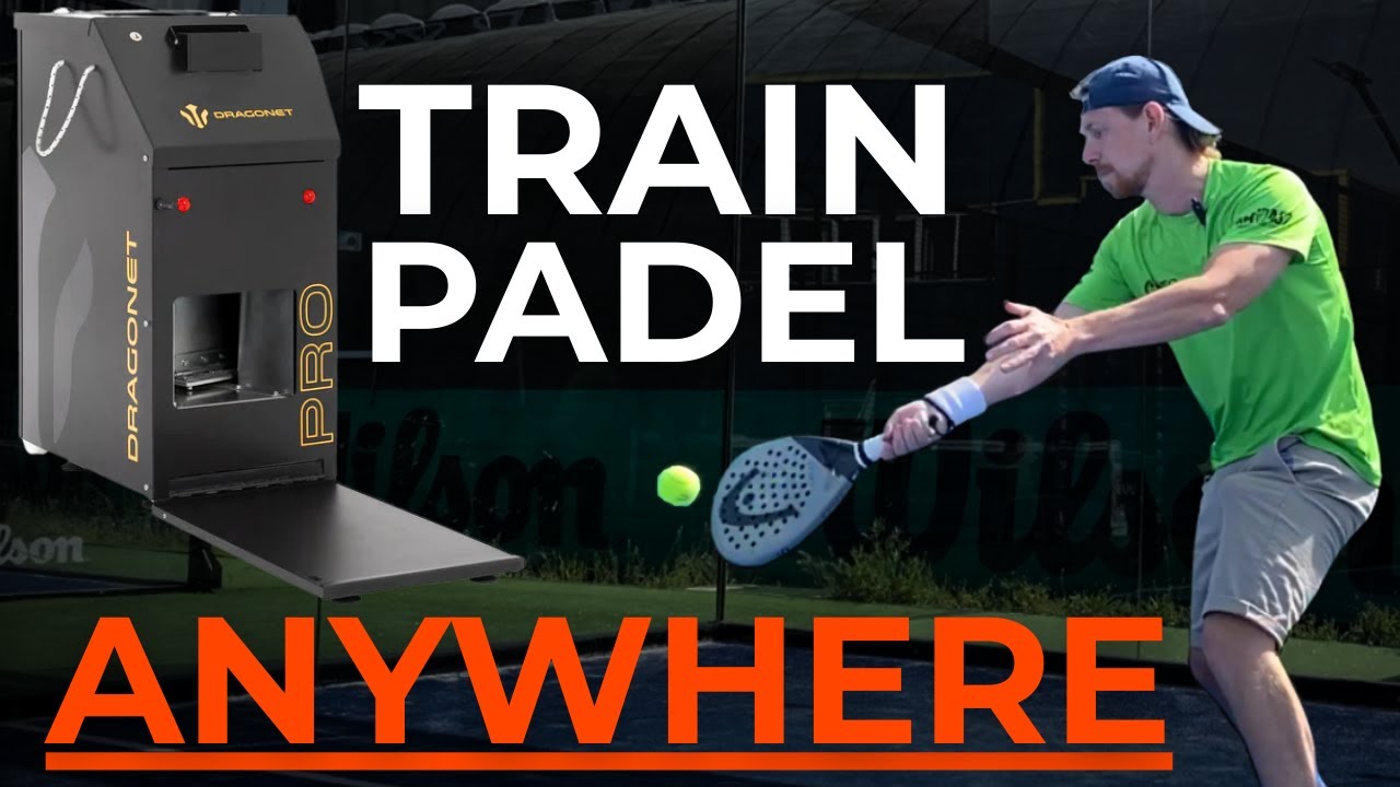 Train Your Padel Shots ANYWHERE with the Dragonet Ball Machine!