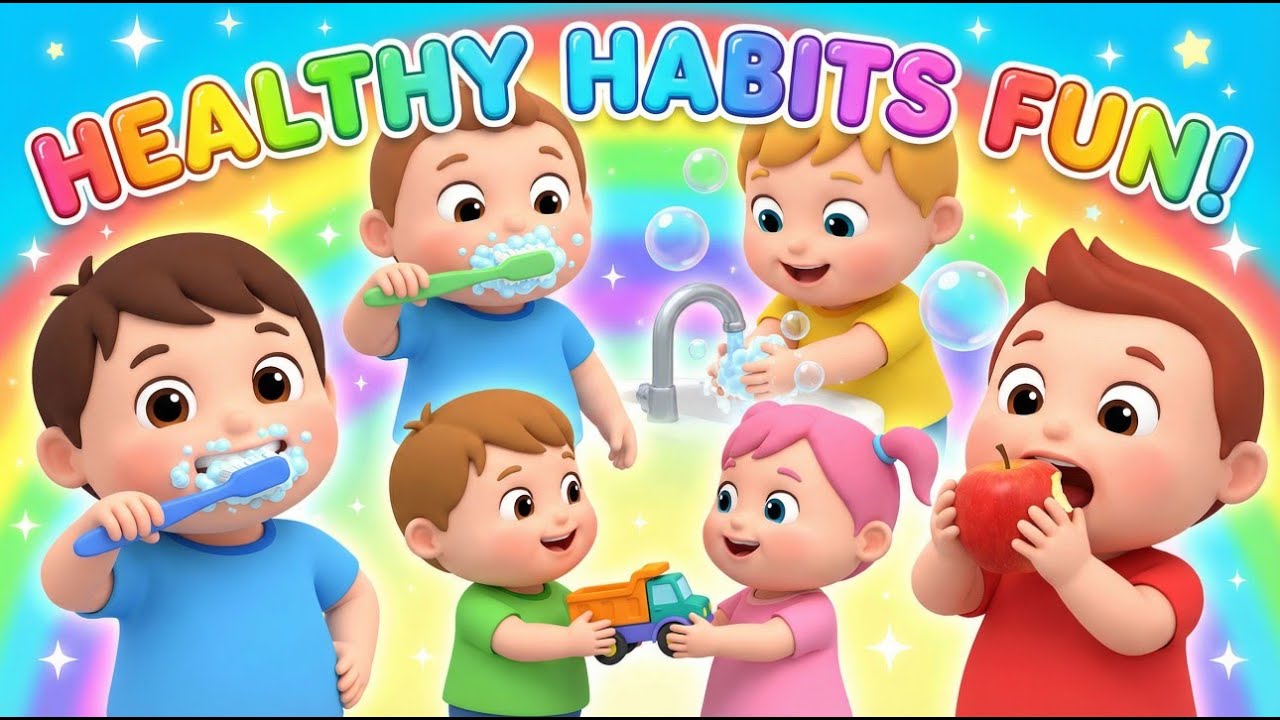 Good Habits Song for Kids | Healthy Habits & Manners | Fun Learning for Children #kidslearning