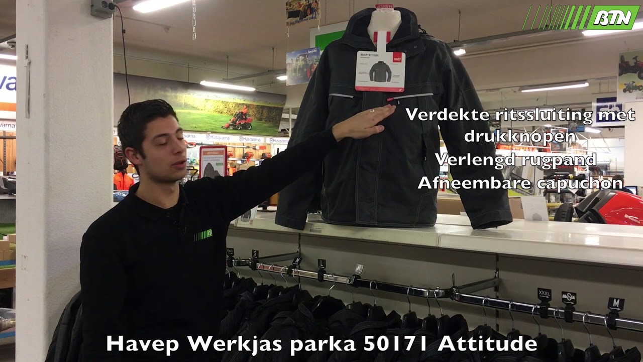Havep Werkjas parka 50171 Attitude -  BTN de Haas
