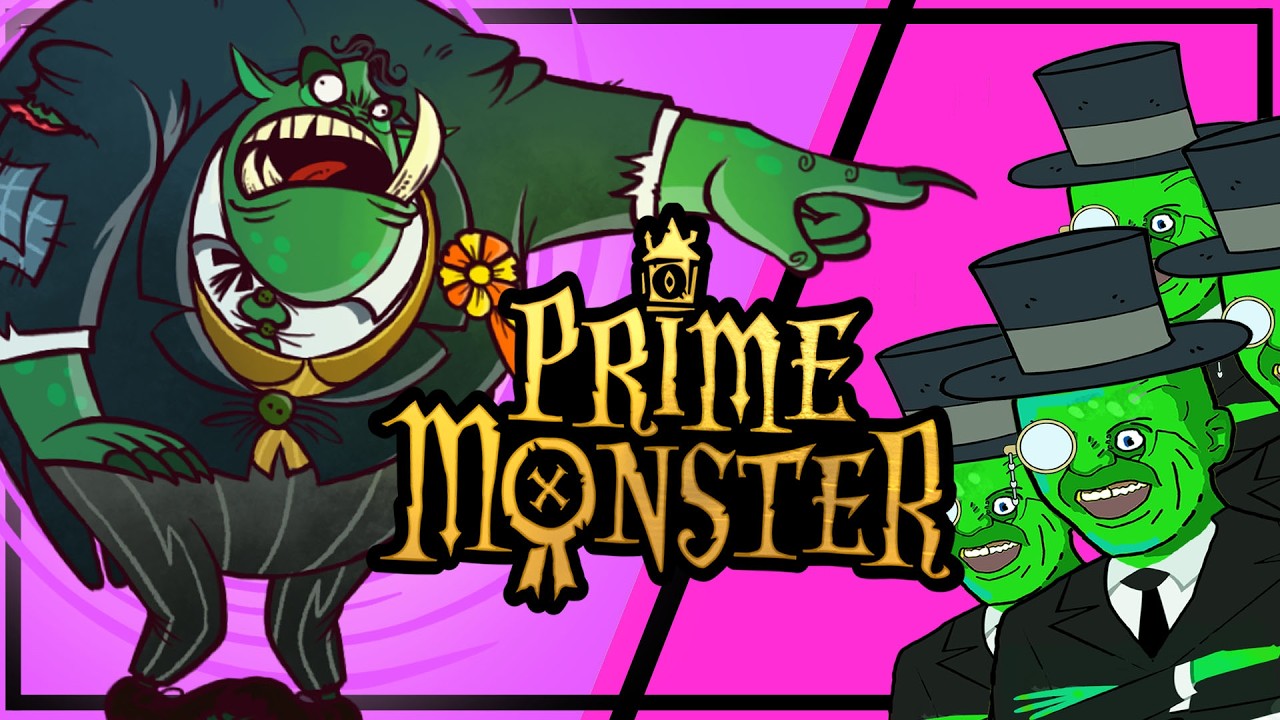 Become Prime Monster - A Satirical Roguelike Card-battler