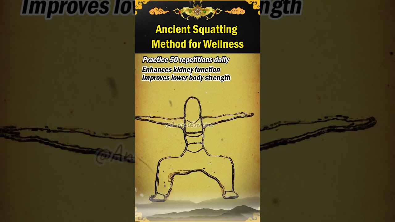 Ancient Squatting Method for Wellness