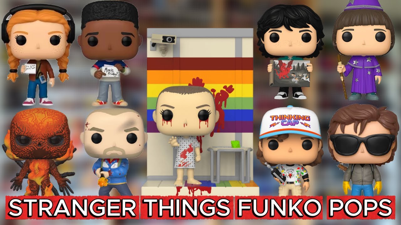 ALL 60+ STRANGER THINGS FUNKO POPS IN MY COLLECTION!! (Seasons 1-5)