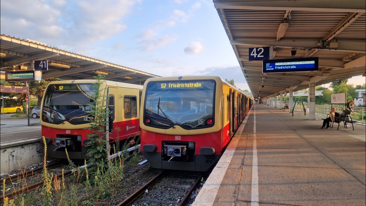 S-Bahn Berlin | Mitfahrt in der S7 von Ahrensfelde bis Friedrichstraße in der BR 482 Mod 407-4