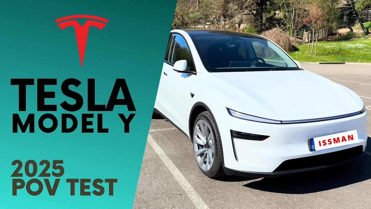 2025 Tesla Model Y AWD Dual Motor Long Range - Silent POV Test