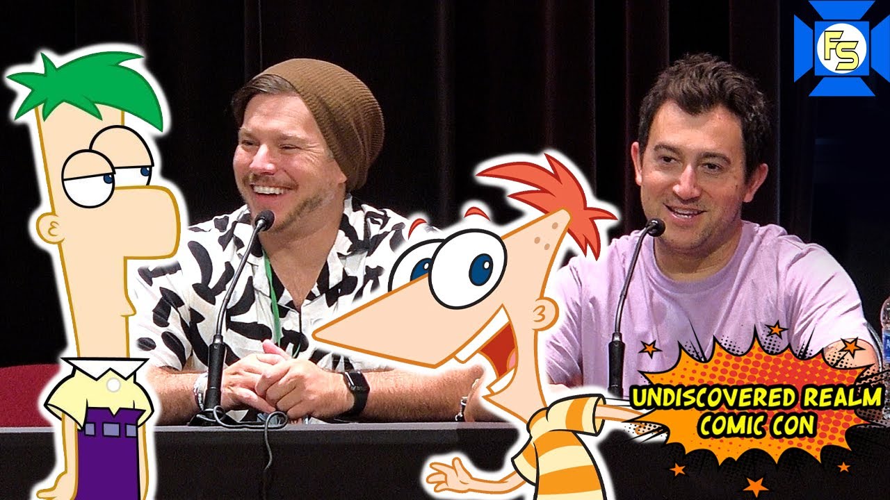 PHINEAS AND FERB Panel – Undiscovered Realm Comic Con 2024