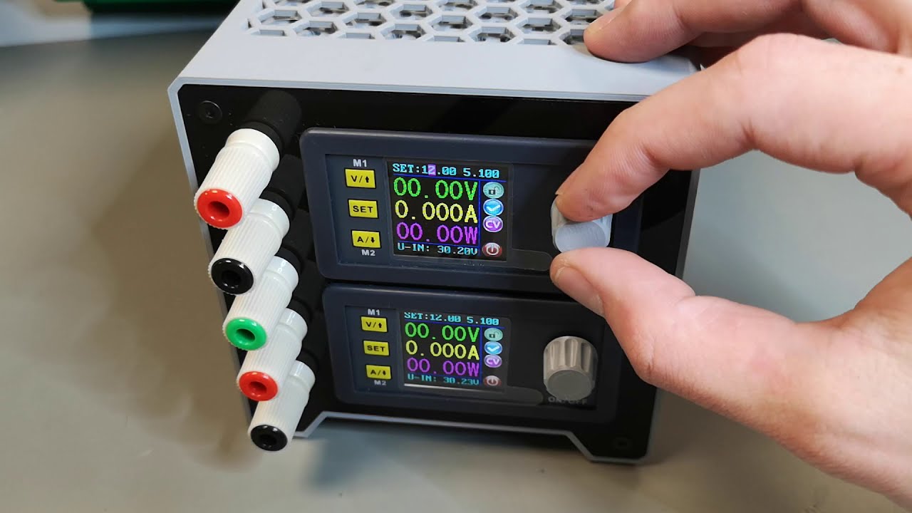 Modular DPS3003/5 PSU and T12 soldering station