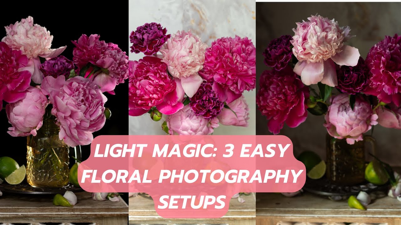 Transform Your Floral Photography with 3 Lighting Techniques