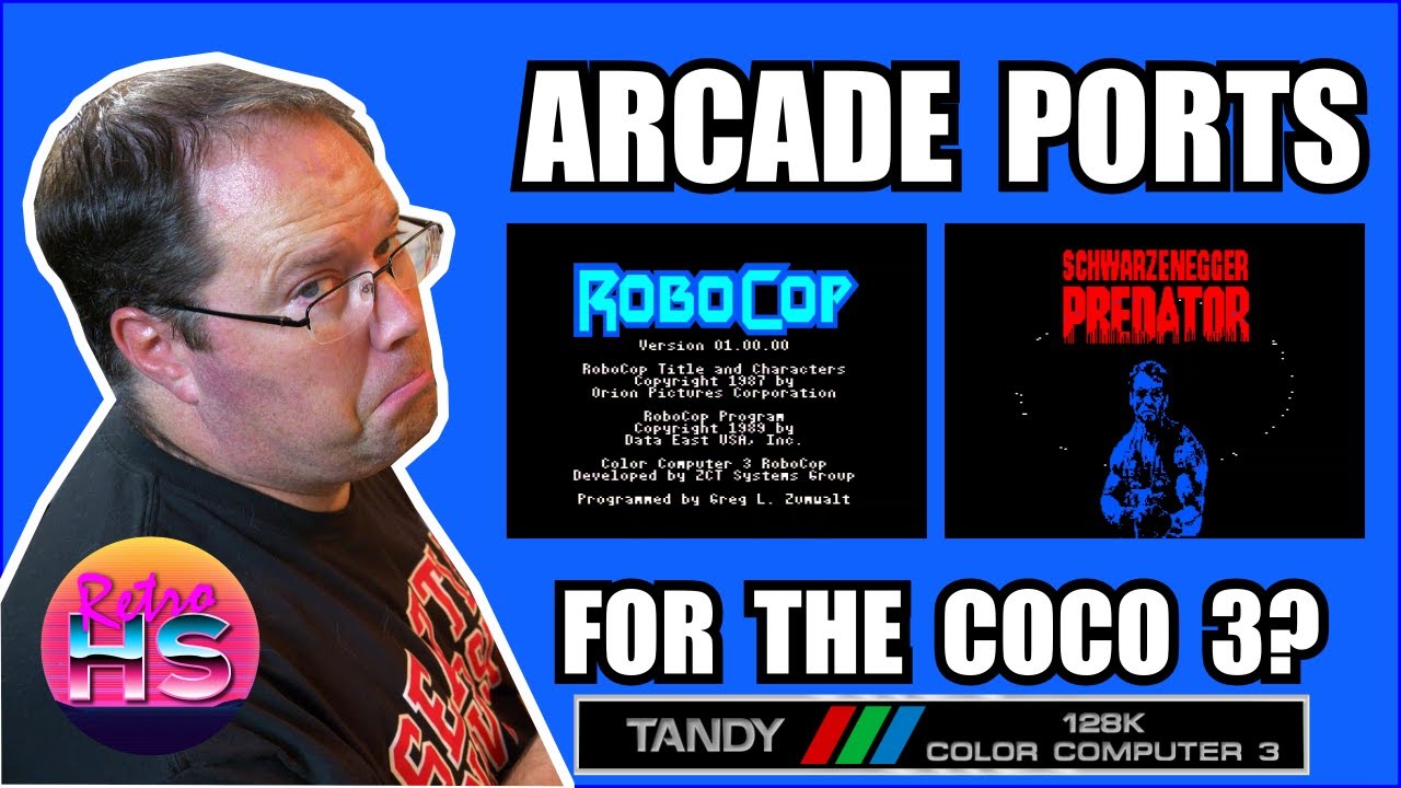ДАВАЙТЕ ПОИГРАЕМ В АРКАДУ НА КОМПЬЮТЕРЕ TRS-80 COLOR 3