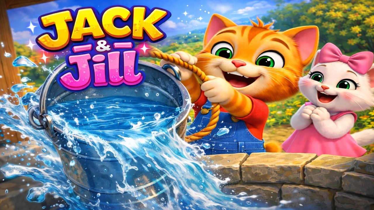 Jack and Jill | Preschool Song | Sing and Learn