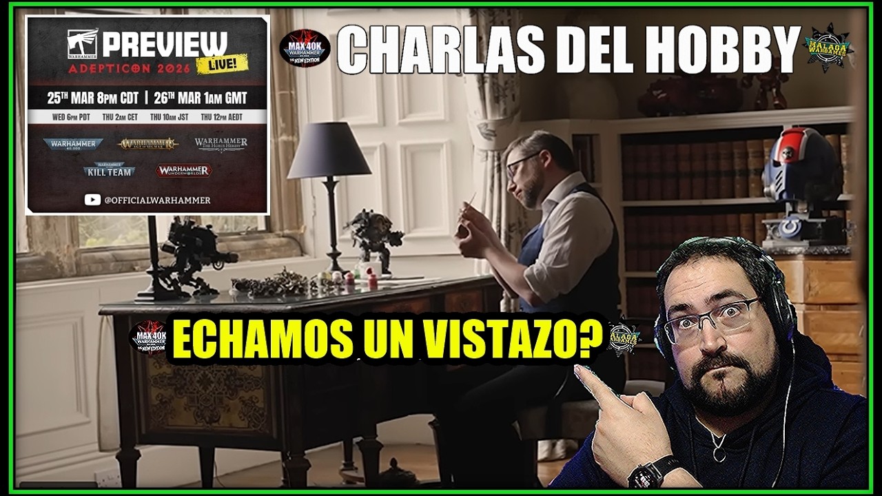 Charlas del Hobby - ANUNCIADO Adepticon 2026!!