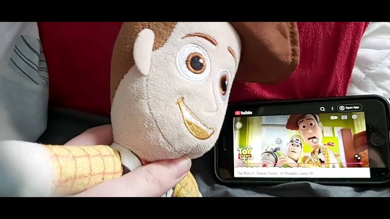 Is over!? Woody reacts to toy story 5 teaser trailer in theaters June 19
