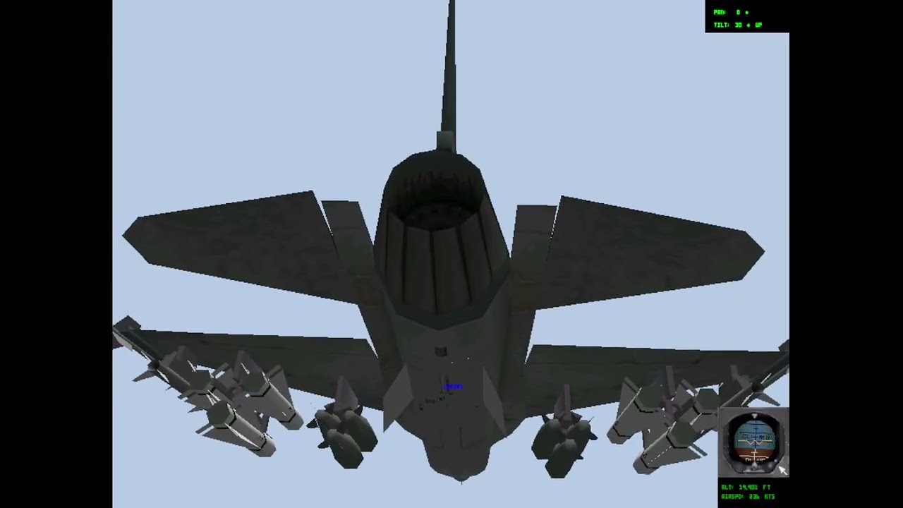 Falcon 4.0 close flying