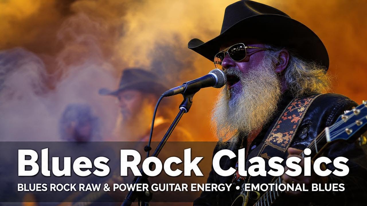Jimi Hendrix, ZZ Top, Eric Clapton, The Animals Inspired Rock Blues & Soul Ballads
