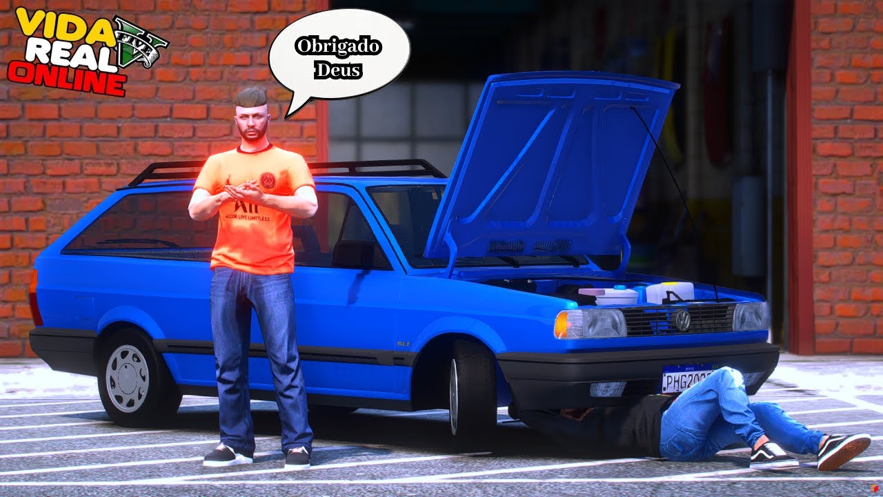 GTA 5 VIDA REAL | MINHA PARATI FICOU PRONTA DEPOIS DE SER PRESA - #13