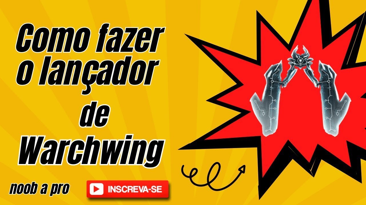 Warframe - COMO FAZER O LANÇADOR DE ARCHWING
