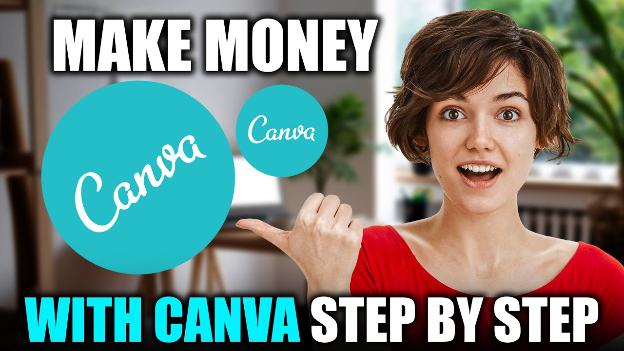 Make Money with Canva 5 Creative Income Ideas!