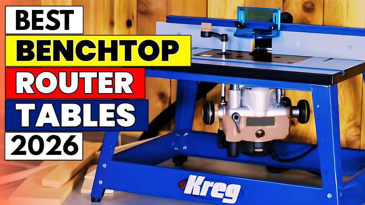 ✅ Лучшие настольные фрезерные столы 2026 года | Топ-5 портативных фрезерных столов [Обзор перед п...