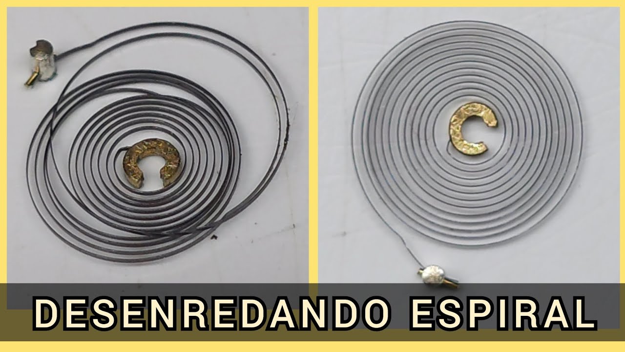 Cómo Desenredar un Espiral  - Mi Primer Intento | How to Untangle a Hairspring - My First Attempt