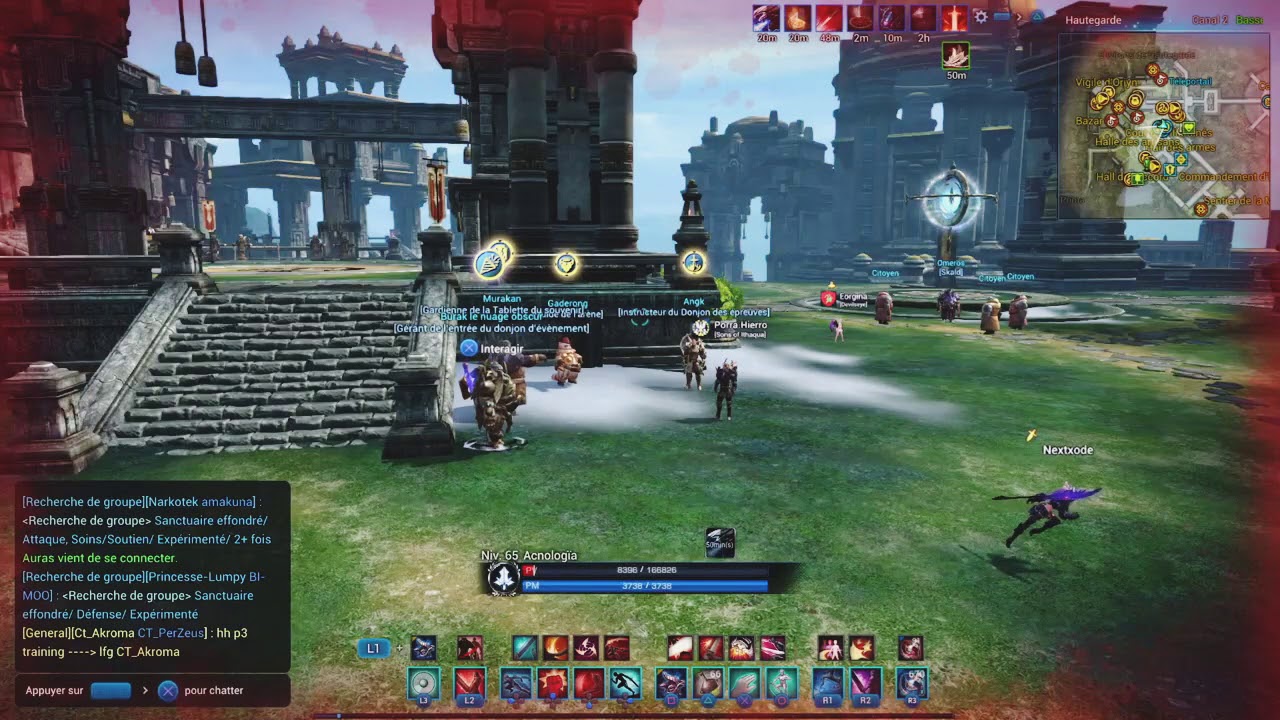 TERA PS4 - Pit of Petrax (22s) - slayer PoV