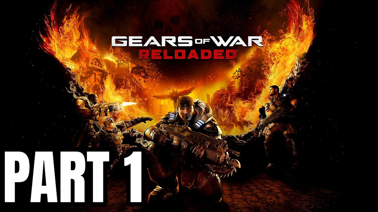 GEARS OF WAR: RELOADED (Insane difficulty) 2026 GAMEPLAY WALKTHROUGH PART 1 - ACT 1