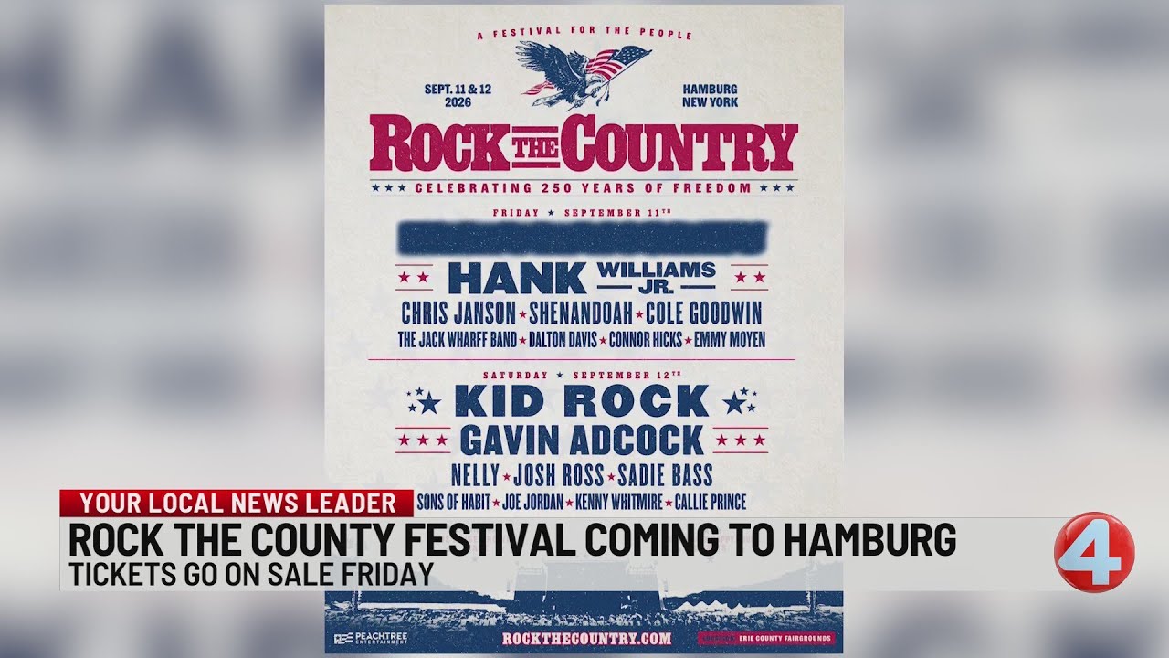 'Rock the Country' coming to Hamburg in September