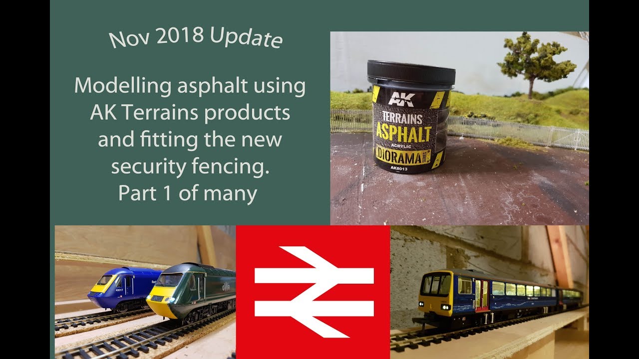Modelling tarmac on new area. November 2018 Update