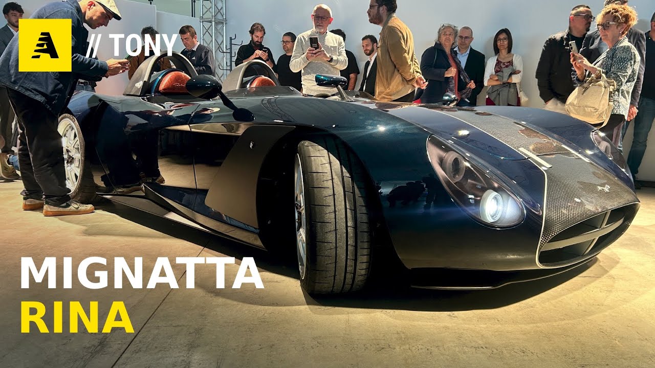 Tornano gli ANNI '60... con un V8 ASPIRATO MANUALE | Automobili Mignatta Rina