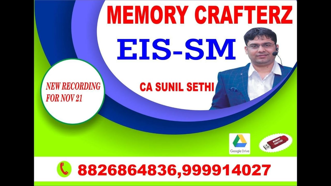 EISSM REVISION LECTURE 1 CLOUD COMPUTING BASIC BY MEMORY CRAFTERZ (CA SUNIL SETHI)