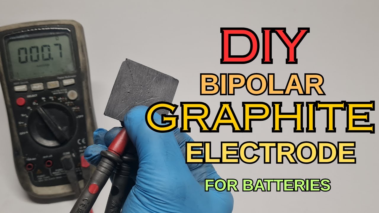 DIY Bipolar Graphite Electrode for battery