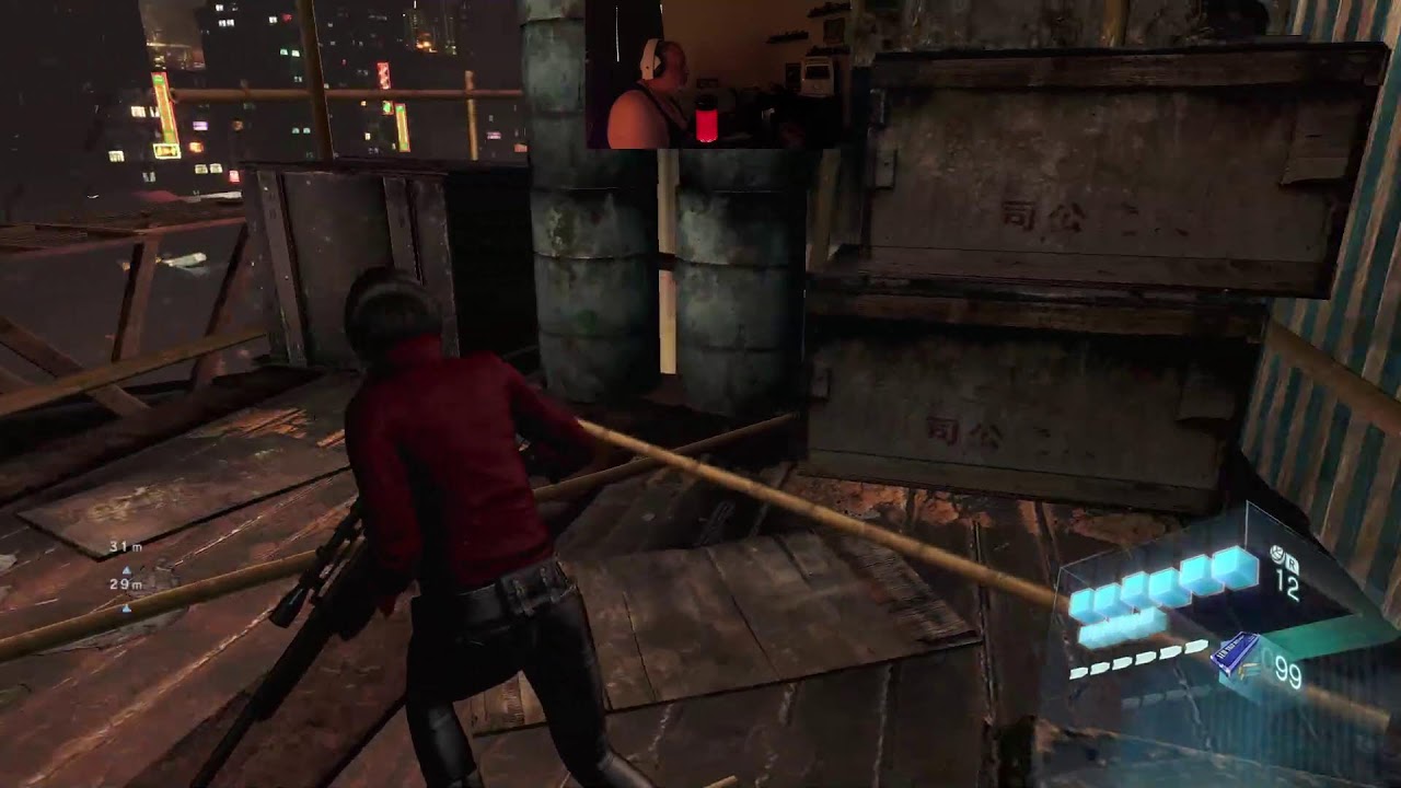 Playing Resident Evil 6 on Nintendo Switch 2 gameplay 15
