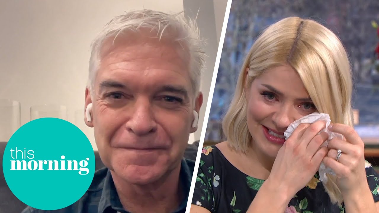 Holly Gets Emotional As Phillip Performs Birthday Poem With Tomfoolery | This Morning