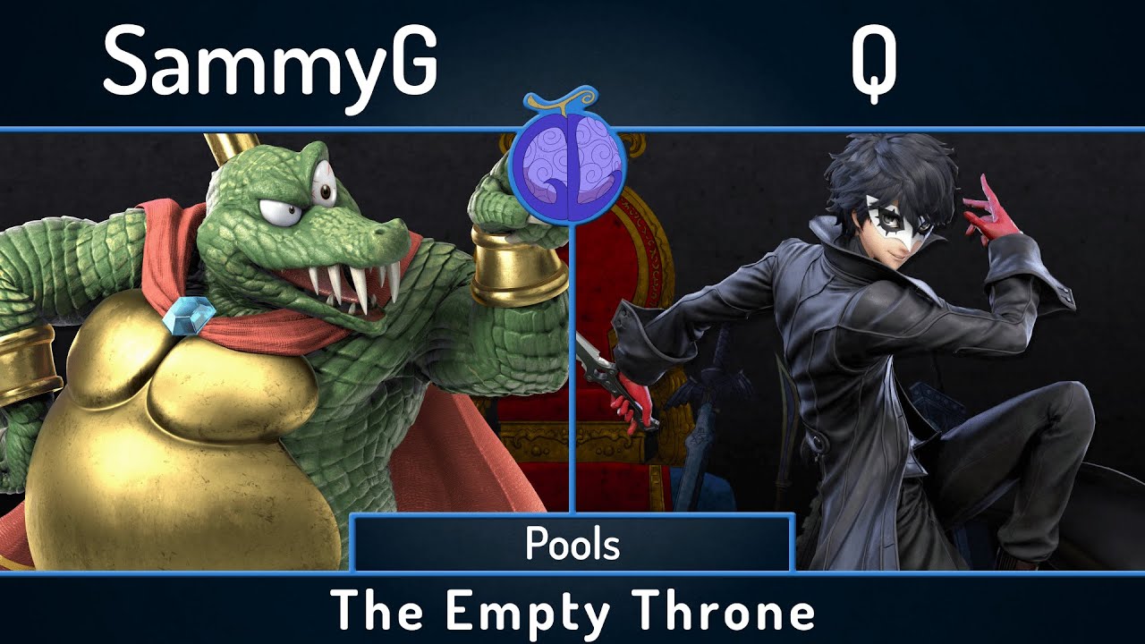 The Empty Throne | SammyG (King K Rool) vs Q (Joker) | Pools | SSBU Ultimate Tournament
