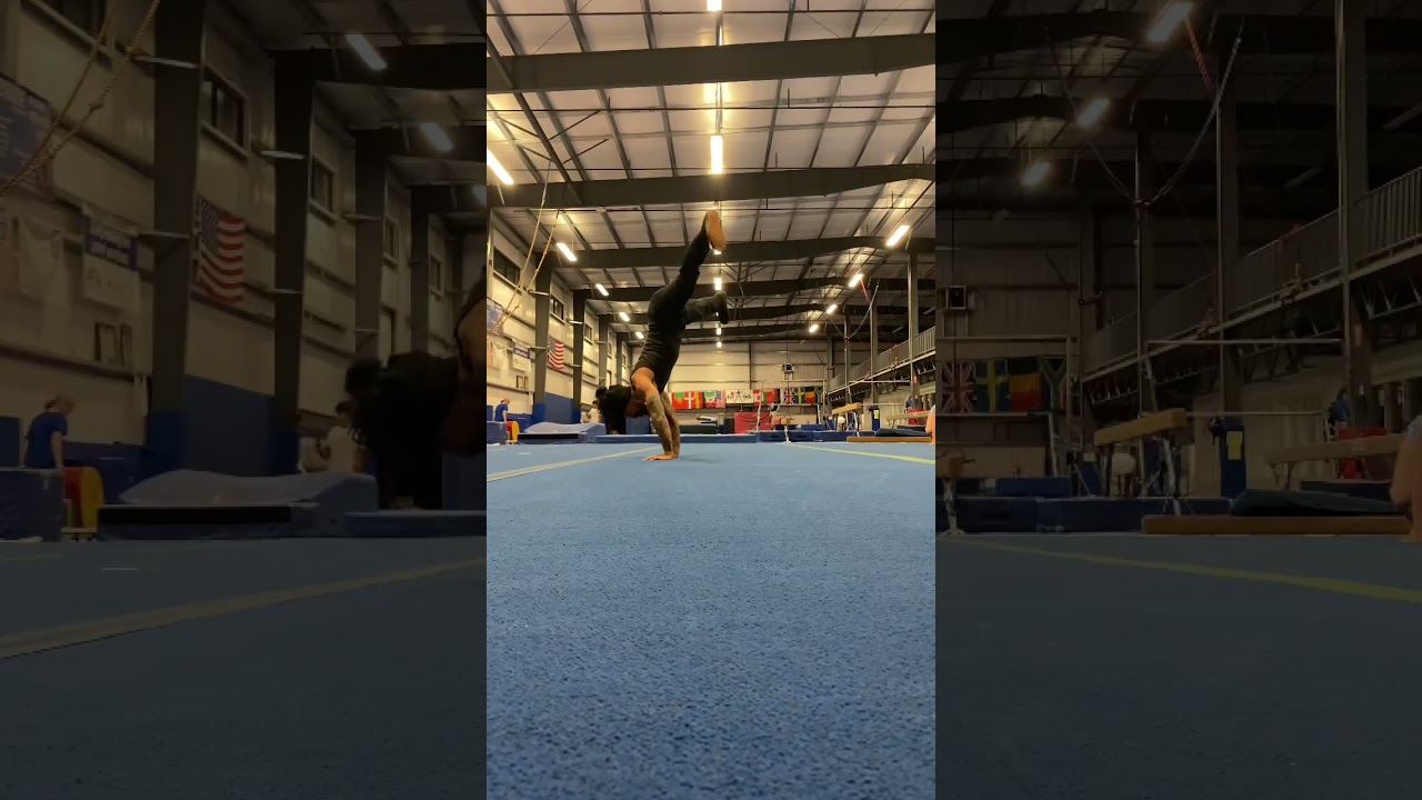 Handstand to airflare. 