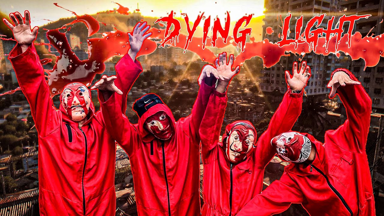 ZOMBIE MONEY HEIST ESCAPE POLICE | DYING LIGHT 2 | Parkour Pov Movie Action