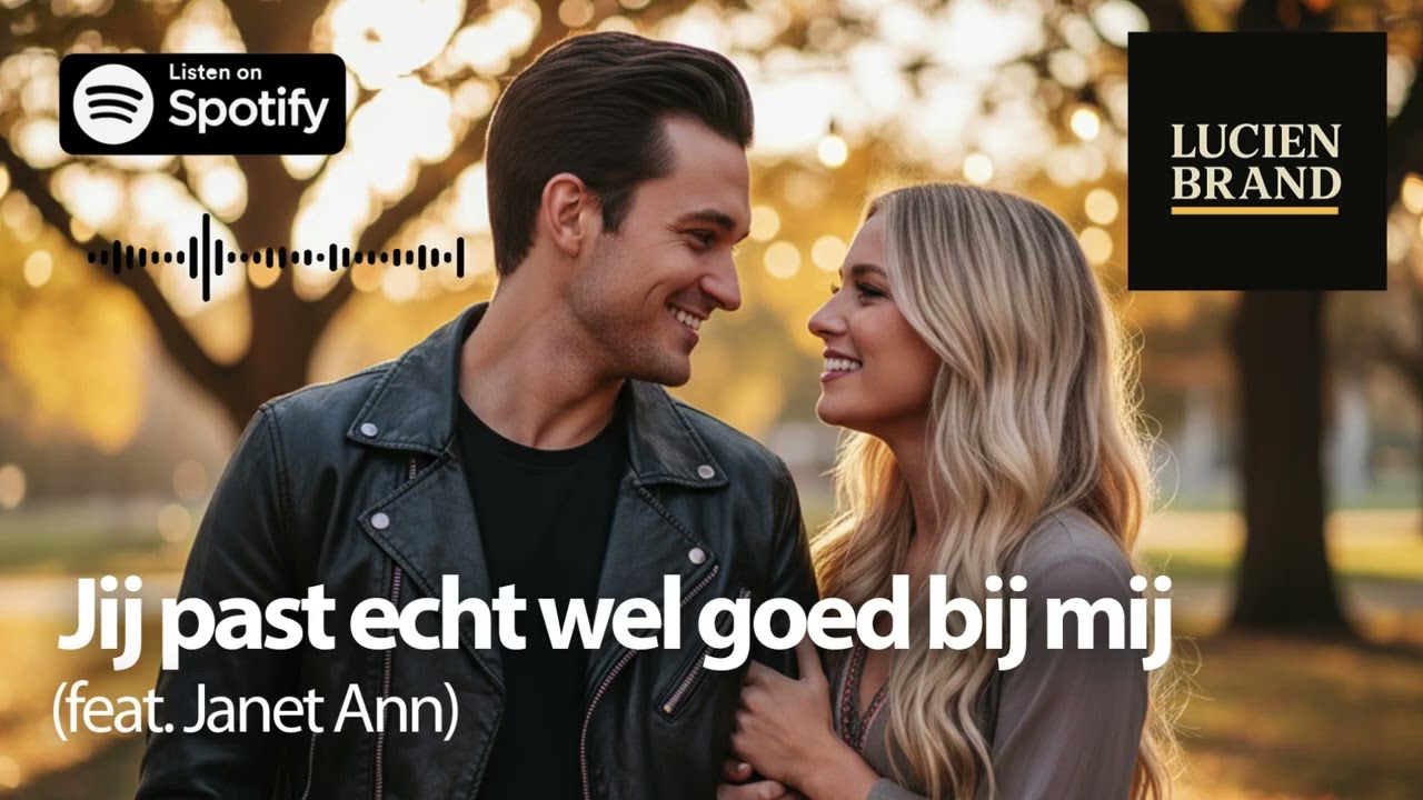 Lucien Brand - Jij past echt wel goed bij mij (feat. Janet Ann) - (Official audio)