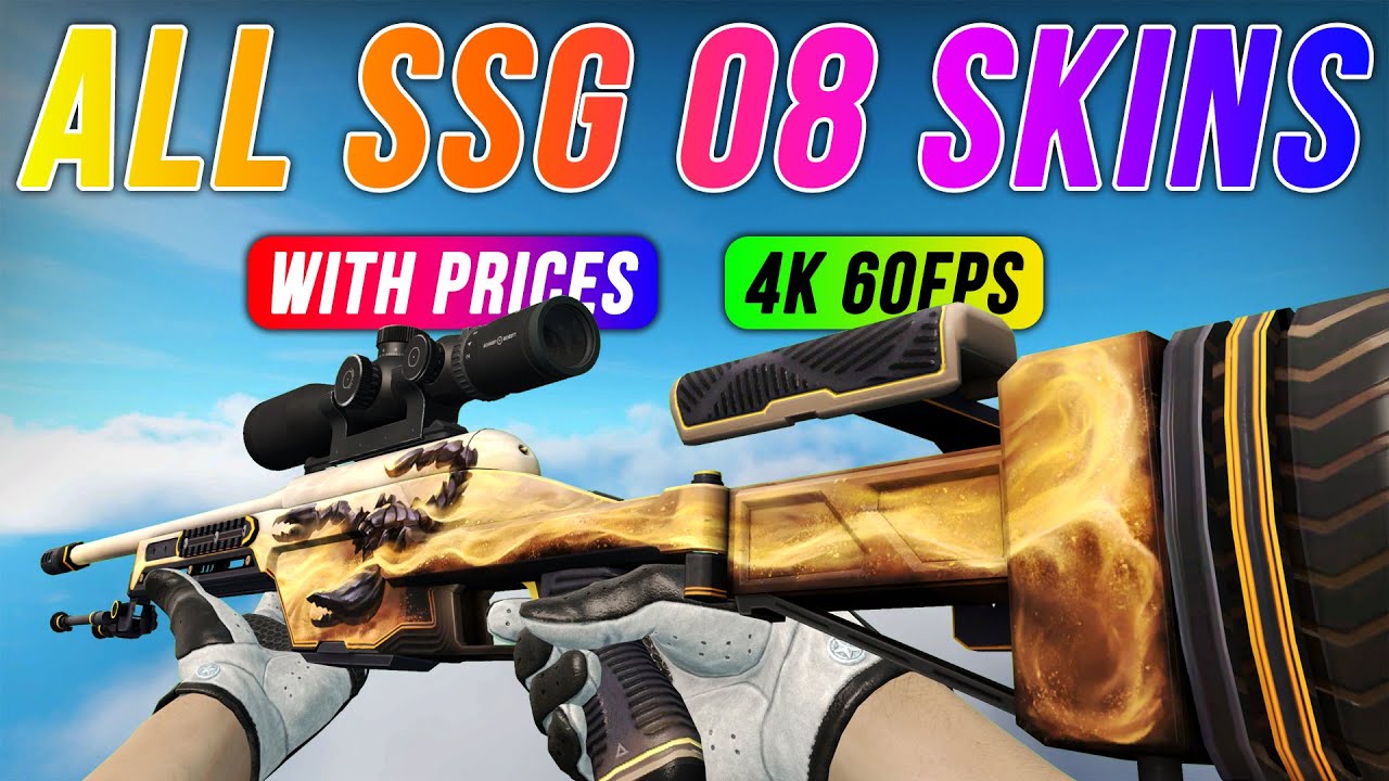 ALL SSG 08 Skins with Prices in CS:GO | SSG 08 Skins Showcase [4K 60FPS]