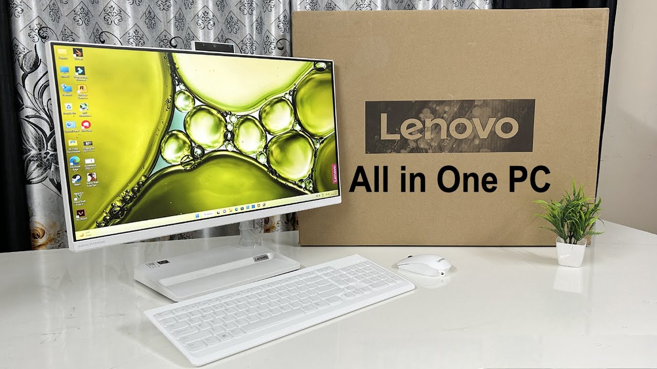 Lenovo - All in One PC - Unboxing & Review 2025🌹🌻🌷🌼