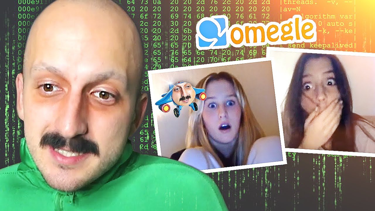 Взлом OMEGLE. Шутка, но я самолёт (смешные реакции). Часть №10