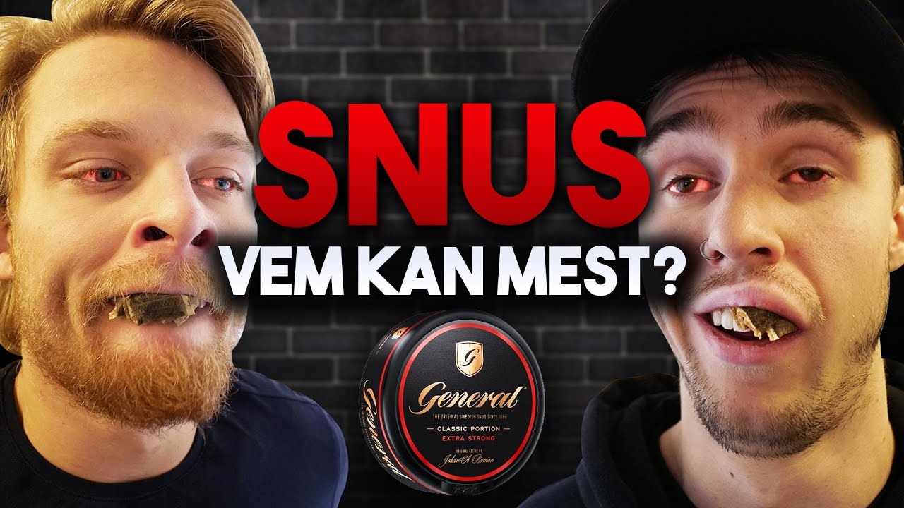 VEM KAN MEST OM SNUS?