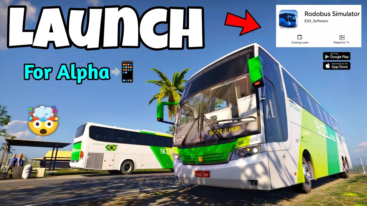 Альфа-версия симулятора Rodobus уже здесь🤯 Скоро релиз в Play Store🔥✅
