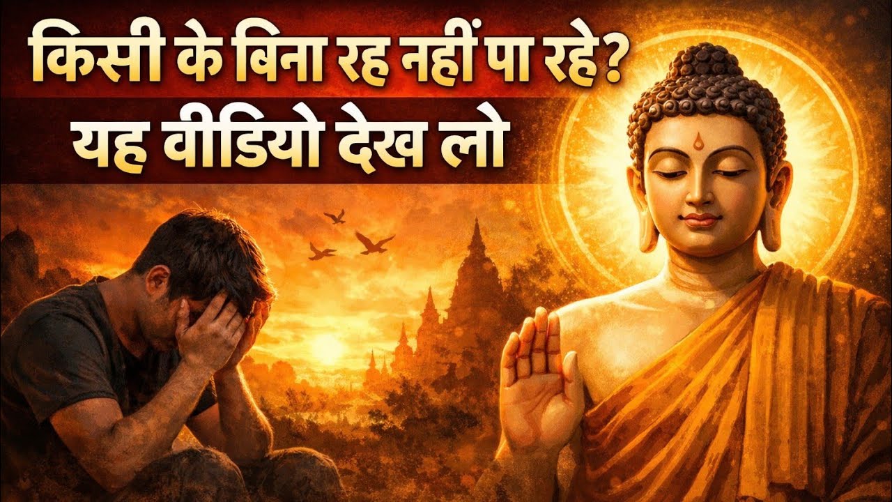 जिस इंसान के बिना जीना मुश्किल लग रहा है💔 | Gautam Buddha Motivation Hindi | Attachment Pain Truth
