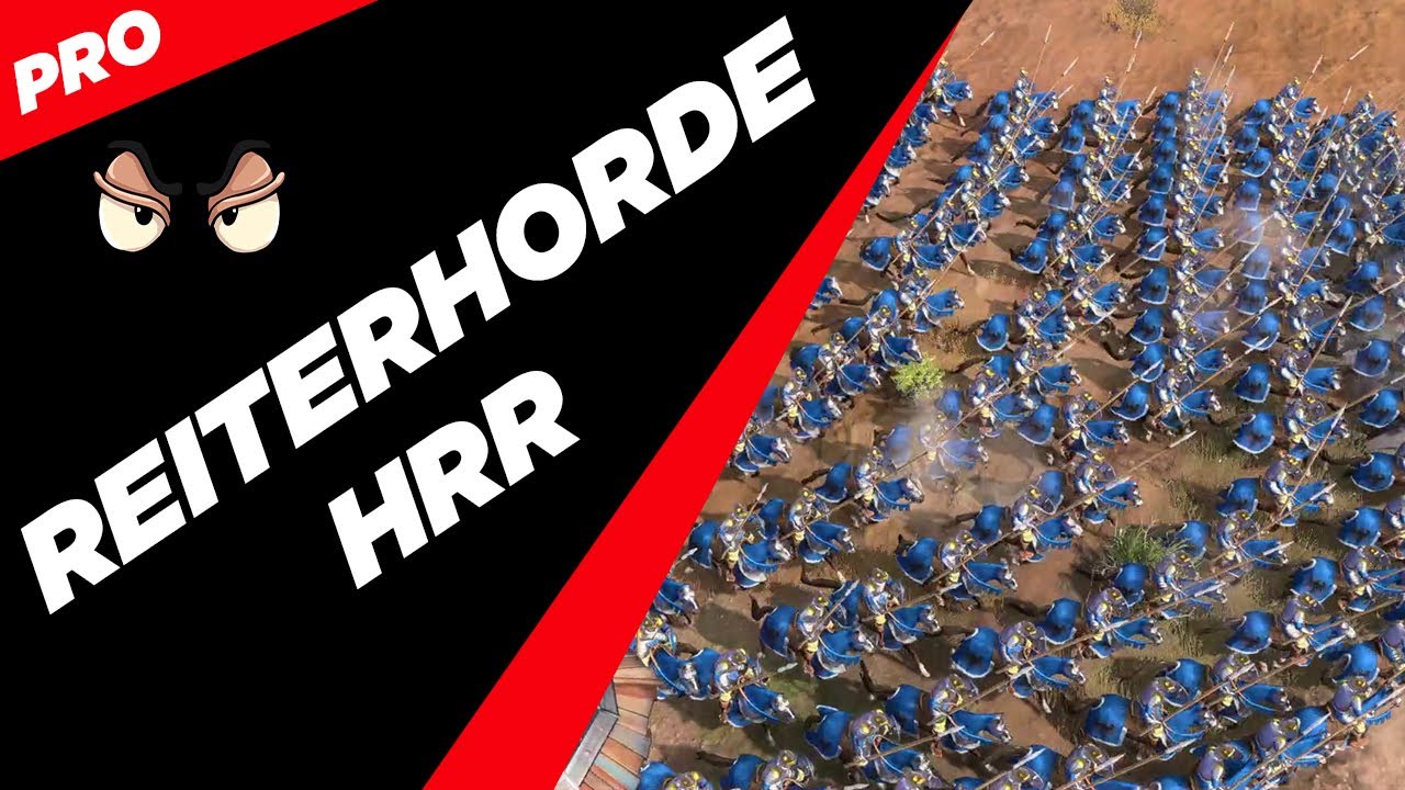 Age of Empires 4 - Die größte HRR Reiterarmee EVER