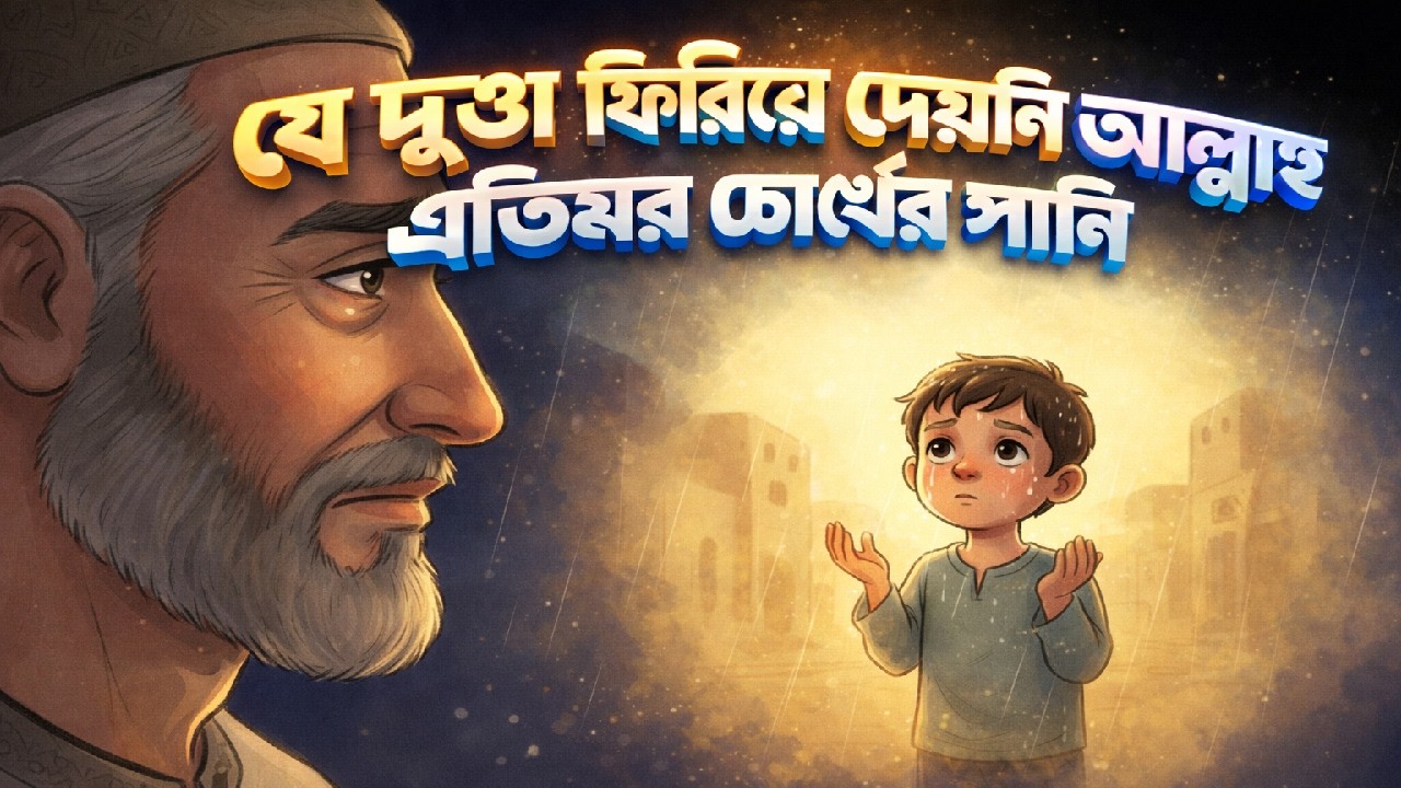যে দুআ ফিরিয়ে দেয়নি আল্লাহ | এতিমের চোখের পানি | হৃদয় কাঁপানো ইসলামিক গল্প