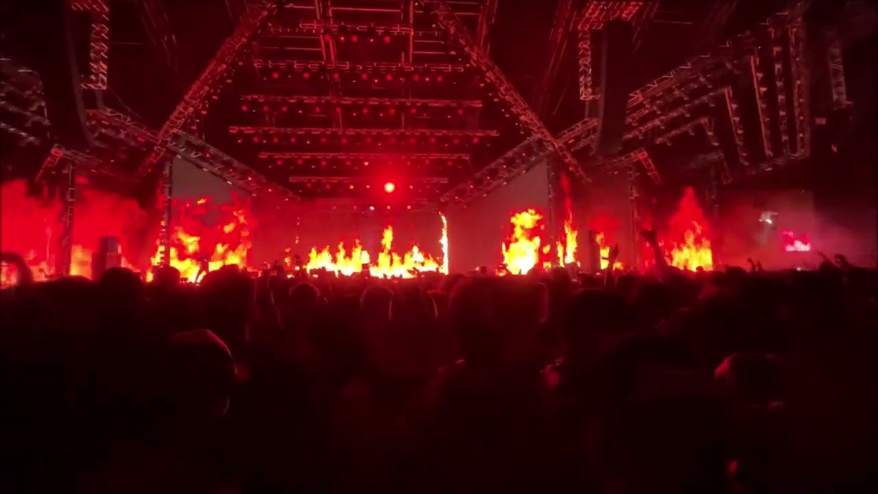 LIT Crowd 🔥🔥🔥for Baby Keem Concert at Coachella 2022 (Lost Souls, Family Ties, Vent) ft KDOT