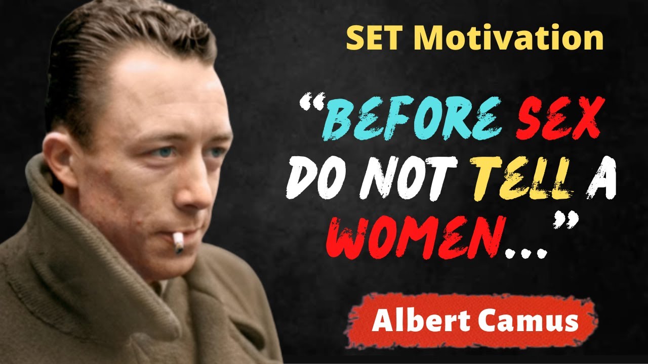 Albert Camus - Life Changing Quotes || SET Motivation Quotes