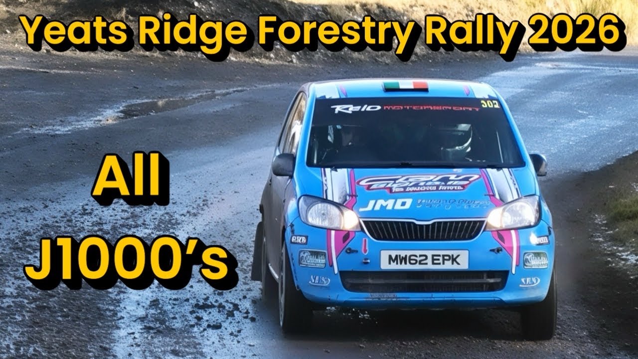 J1000’s All cars, Yeats Ridge Forestry Rally 2026, Stage 2 & 6 #rally #automobile #rallye #j1000 
