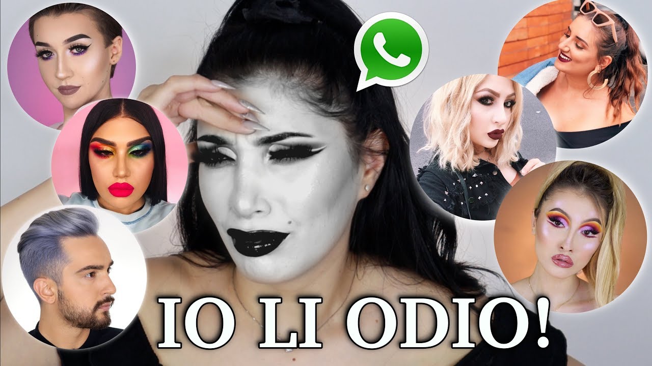 MI TRUCCO CON I VOCALI WHATSAPP DELLA BEAUTY COMMUNITY 🤬 MelissaTani
