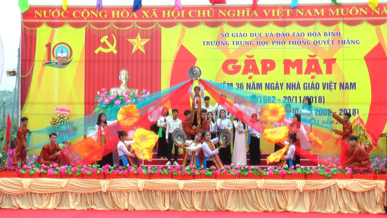 Chương trình văn nghệ Kỷ niệm 10 năm thành lập trường THPT Quyết Thắng - Lạc Sơn
