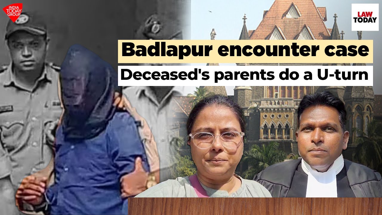 Parents of Badlapur encounter accused want to end plea against cops  | Law Today