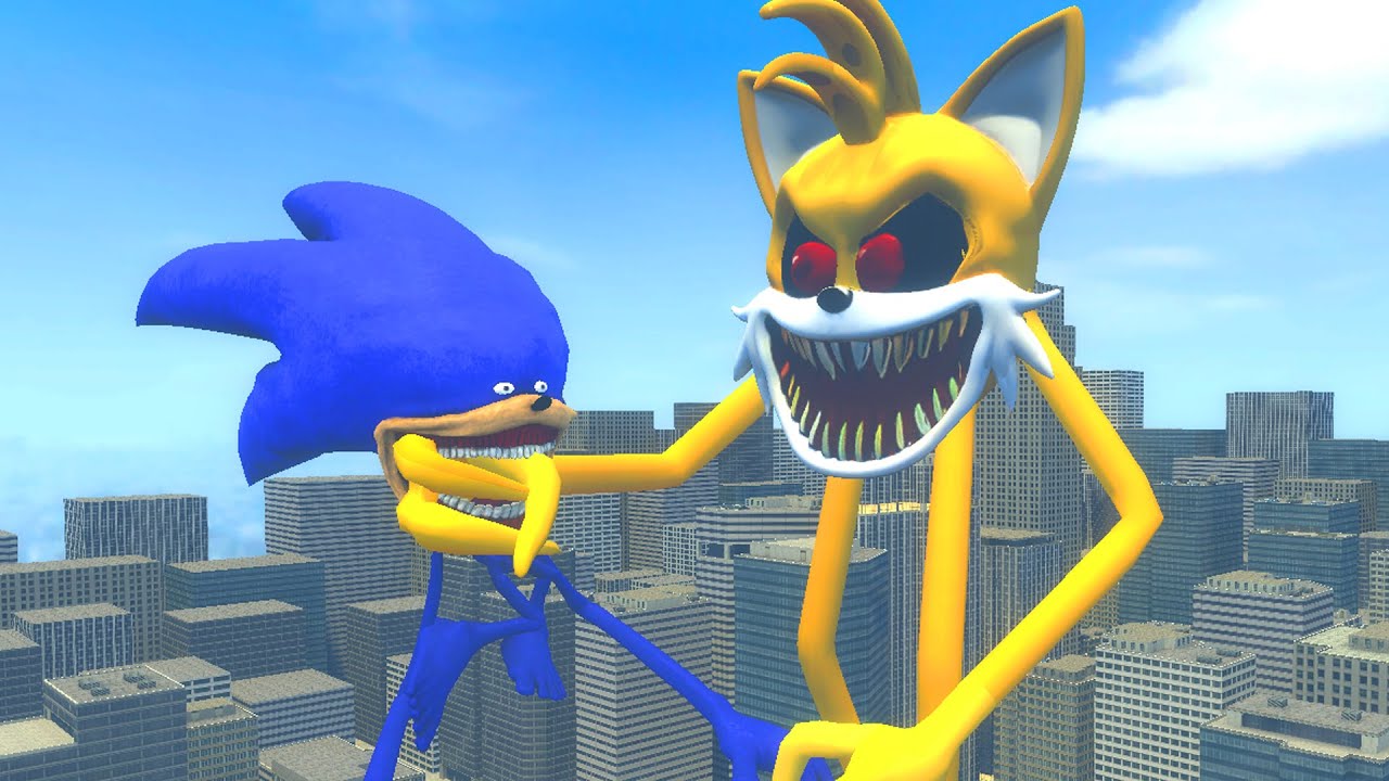 TAILS NIGHTMARE INNYUME SMILEY'S VS EVOLUTION OF ALL SHIN SONIC TAPES FAMILY in Garry's Mod